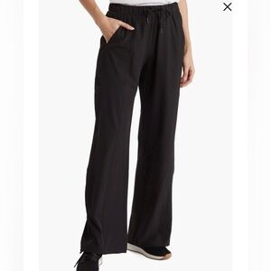 90 Degree By Reflex Black Wide-Leg Pants